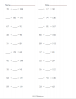 Missing Addend Addition Worksheet