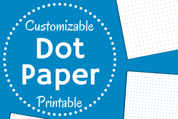 math dot paper